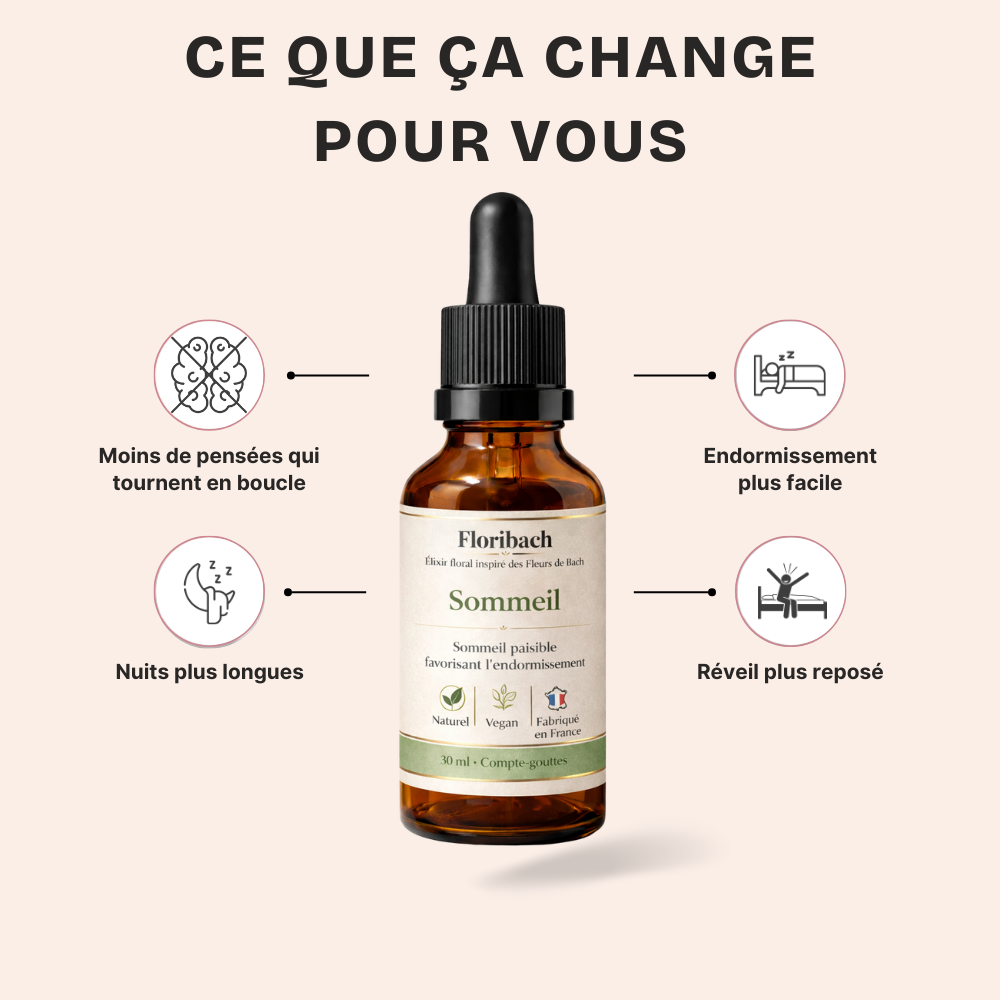 Retrouvez un sommeil plus calme en apaisant votre mental - Fleurs de bach