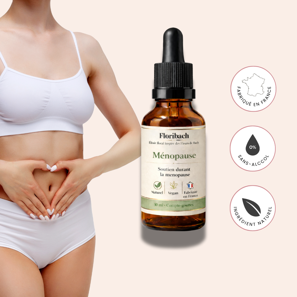 Apaiser la ménopause en stabilisant l'émotionnel - Fleurs de bach
