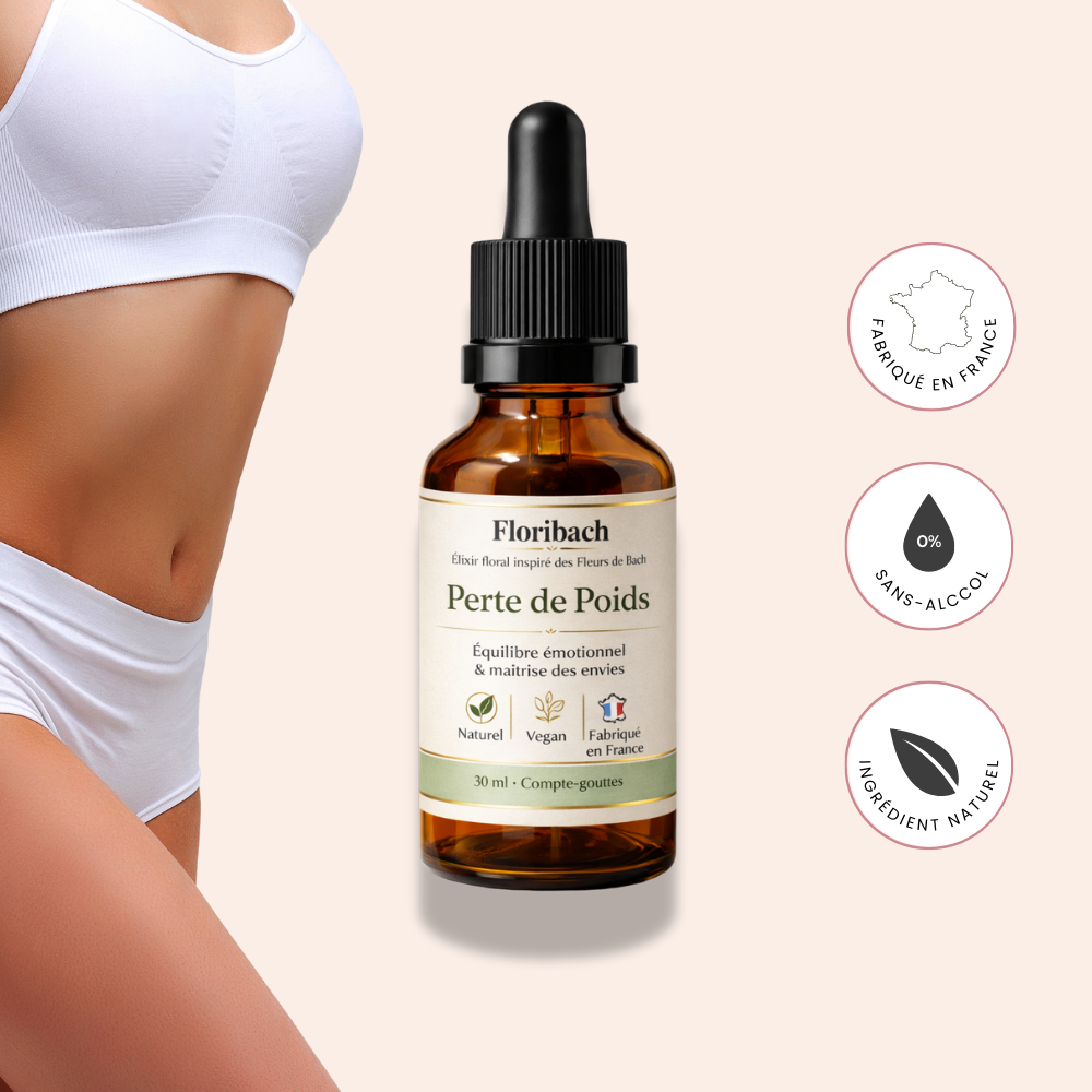 Perdez du poids en contrôlant vos émotions – Fleurs de Bach